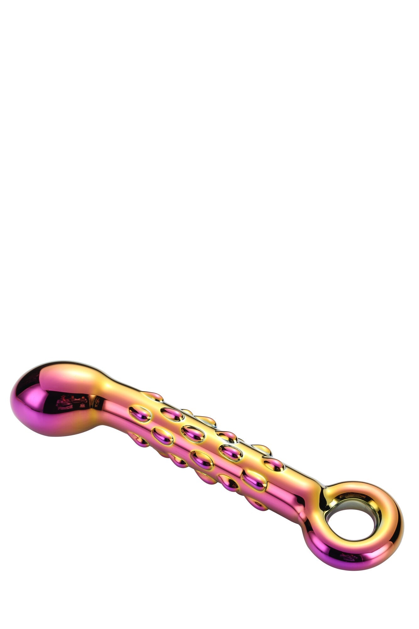 DILDO G-SPOT IN VETRO GLAMOUR CON COSTINE
