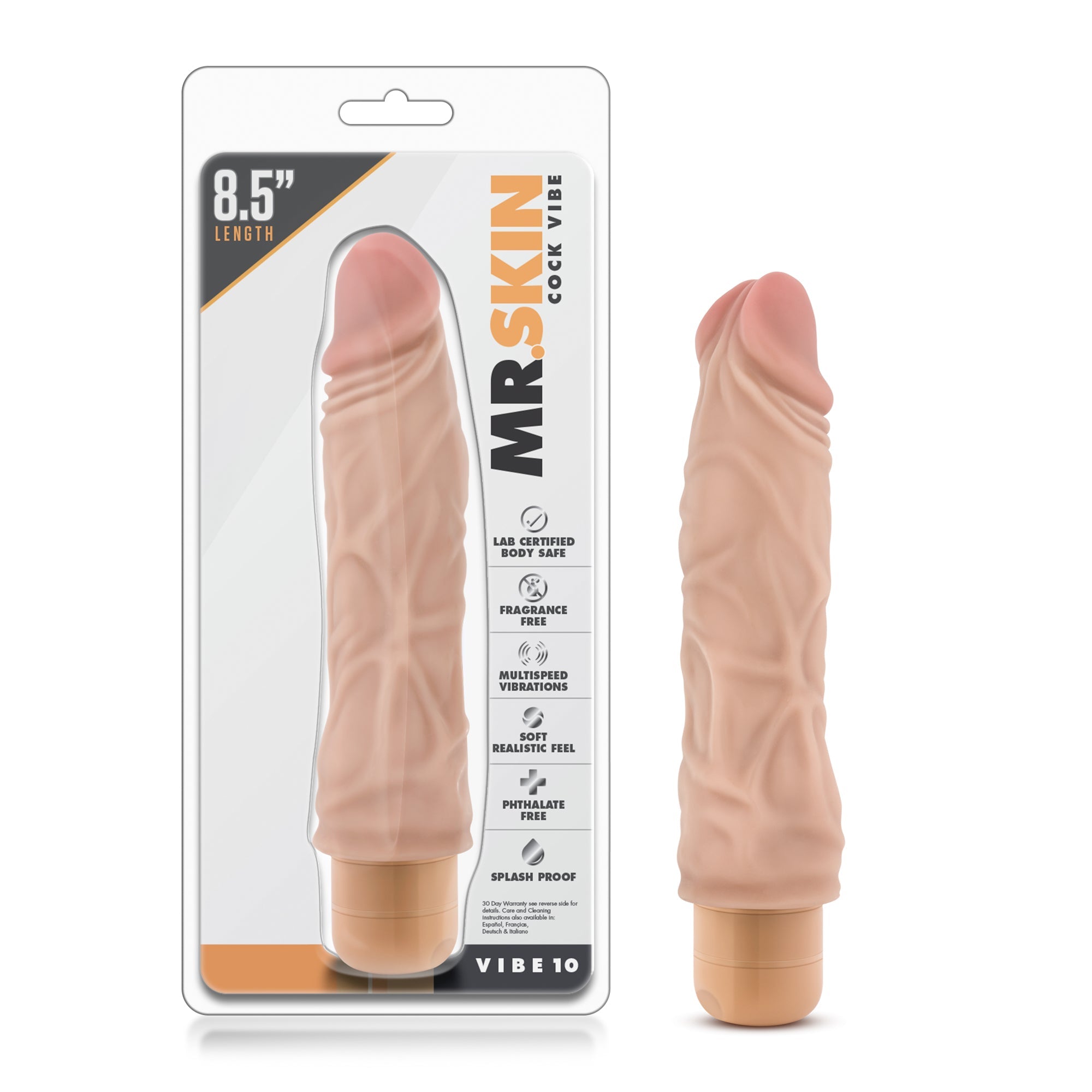 DR. SKIN COCK VIBE 10 FLESH