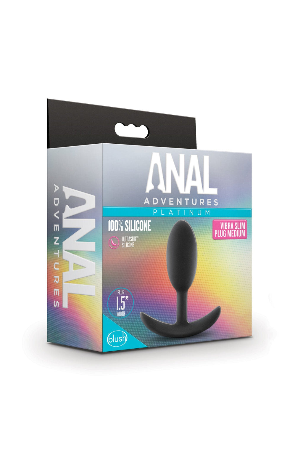 AVVENTURE ANALI PLATINUM VIBRA SLIM PLUG - MEDIO