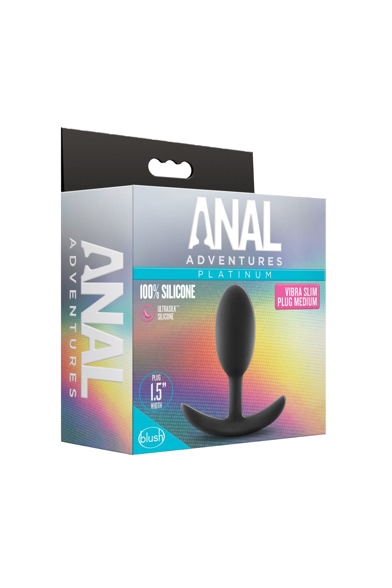 AVVENTURE ANALI PLATINUM VIBRA SLIM PLUG - MEDIO