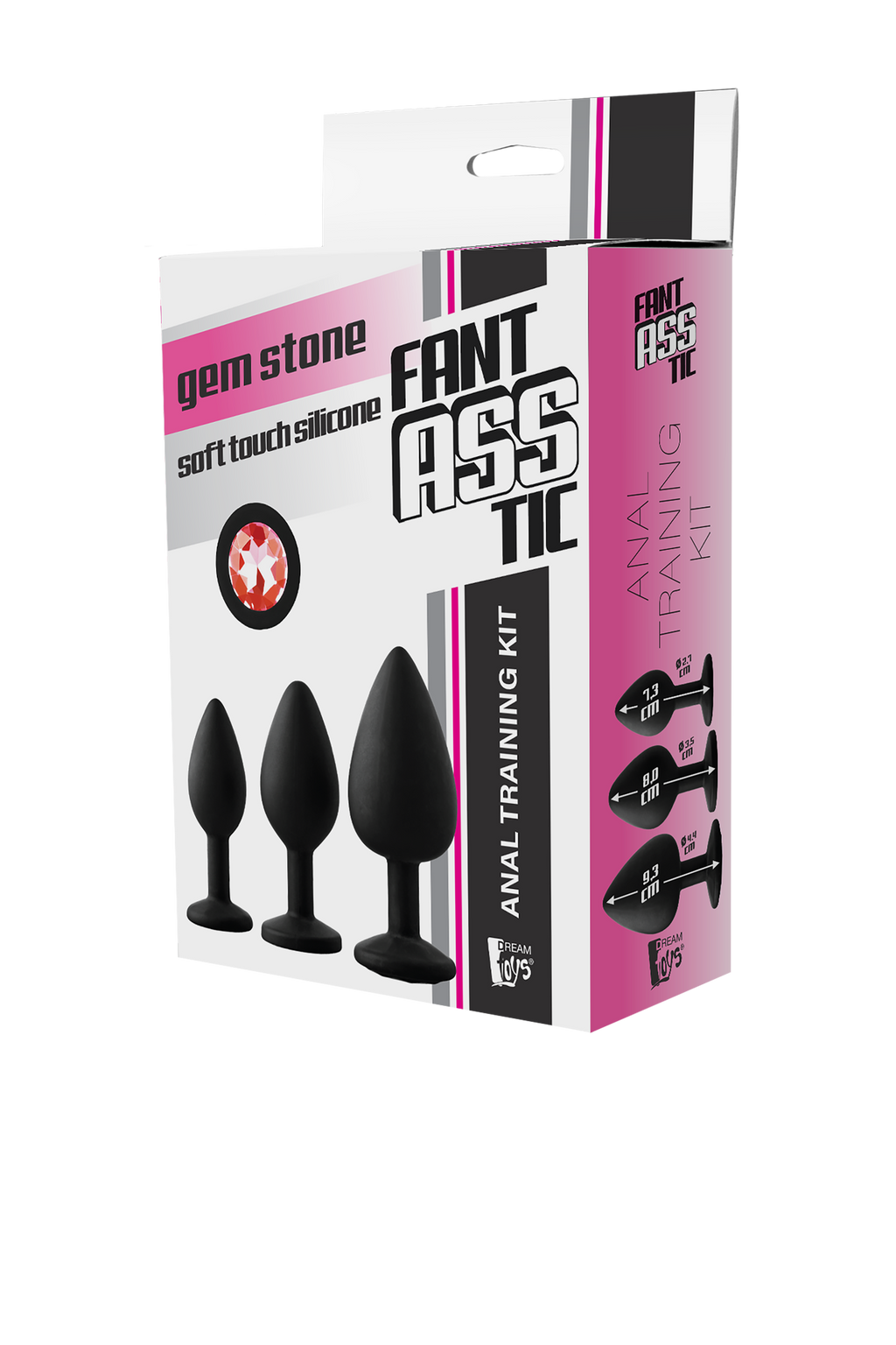 FANTASTICO KIT PER L'ADDESTRAMENTO ANALE RED STONE