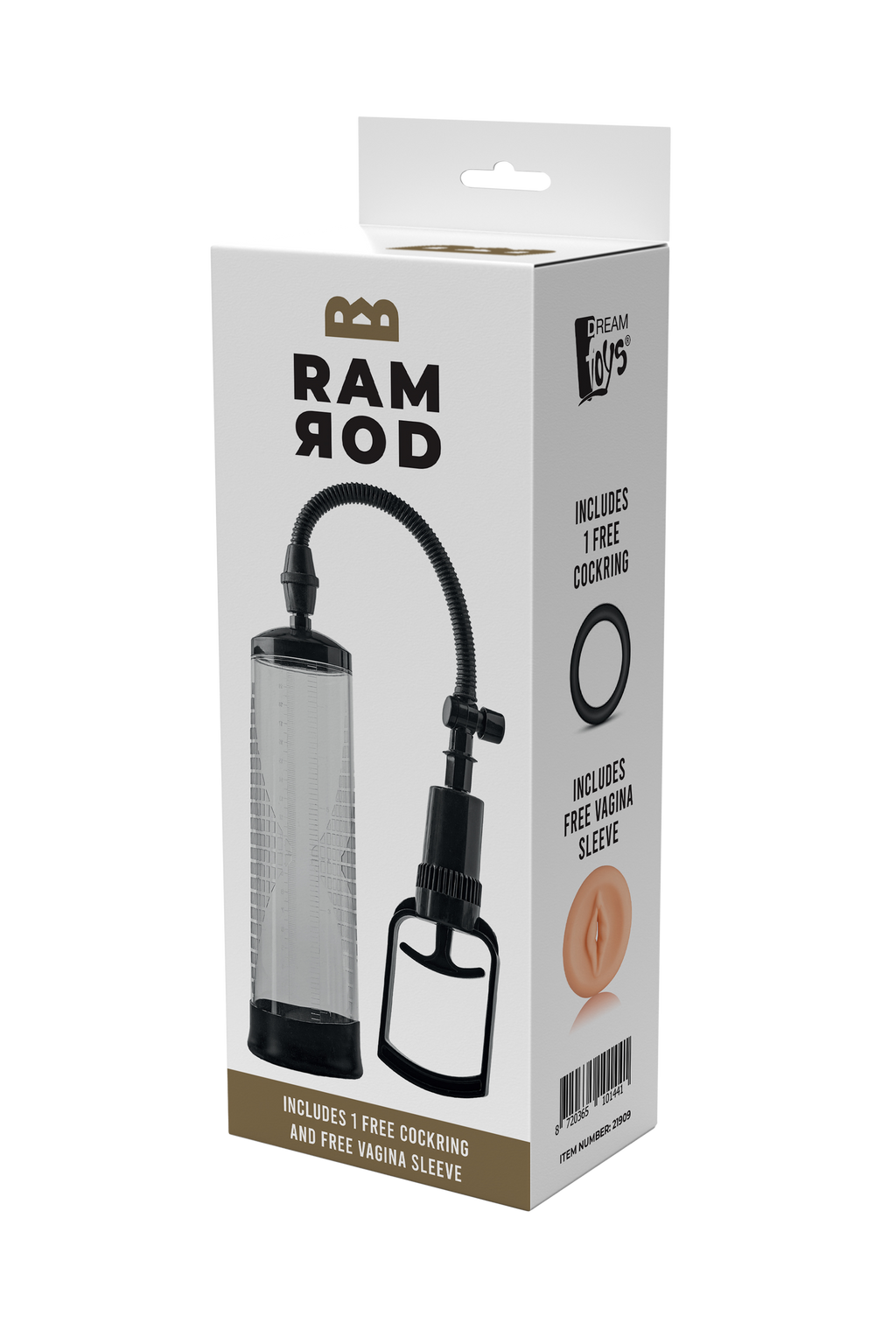 GRILLETTO POMPA PER PENE RAMROD