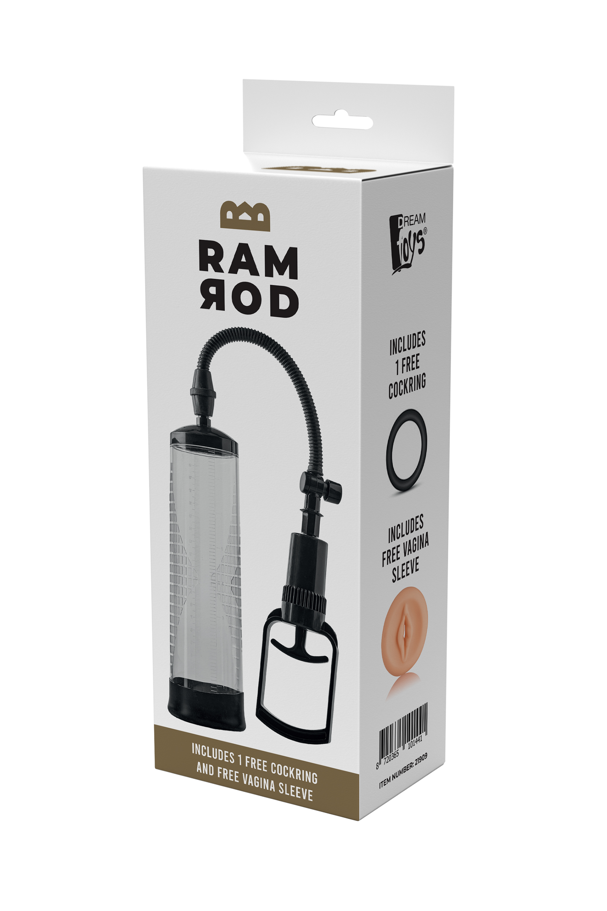 GRILLETTO POMPA PER PENE RAMROD
