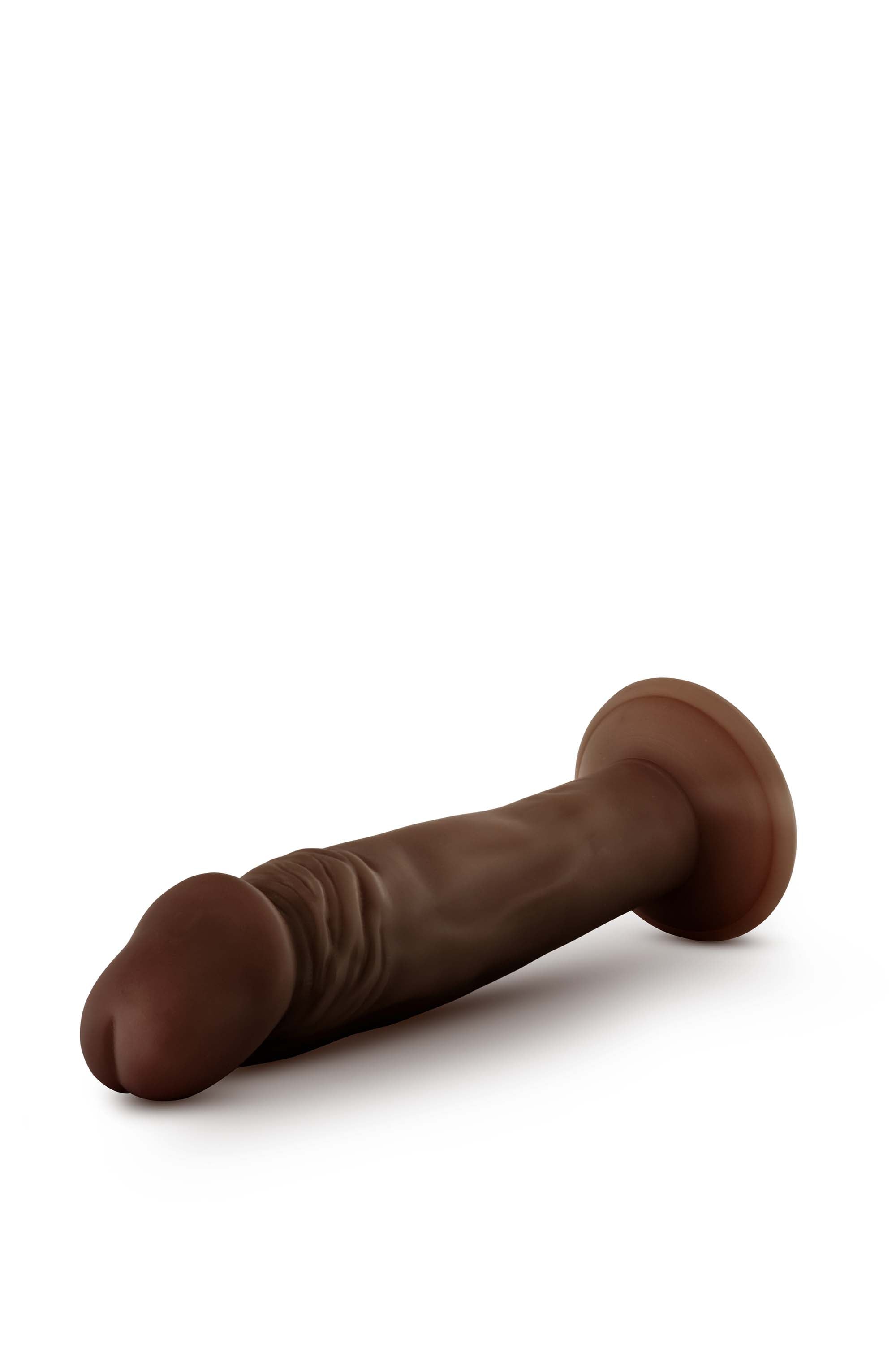 DR. SKIN PLUS DILDO POSIZIONABILE 6 POLLICI CIOCCOLATO