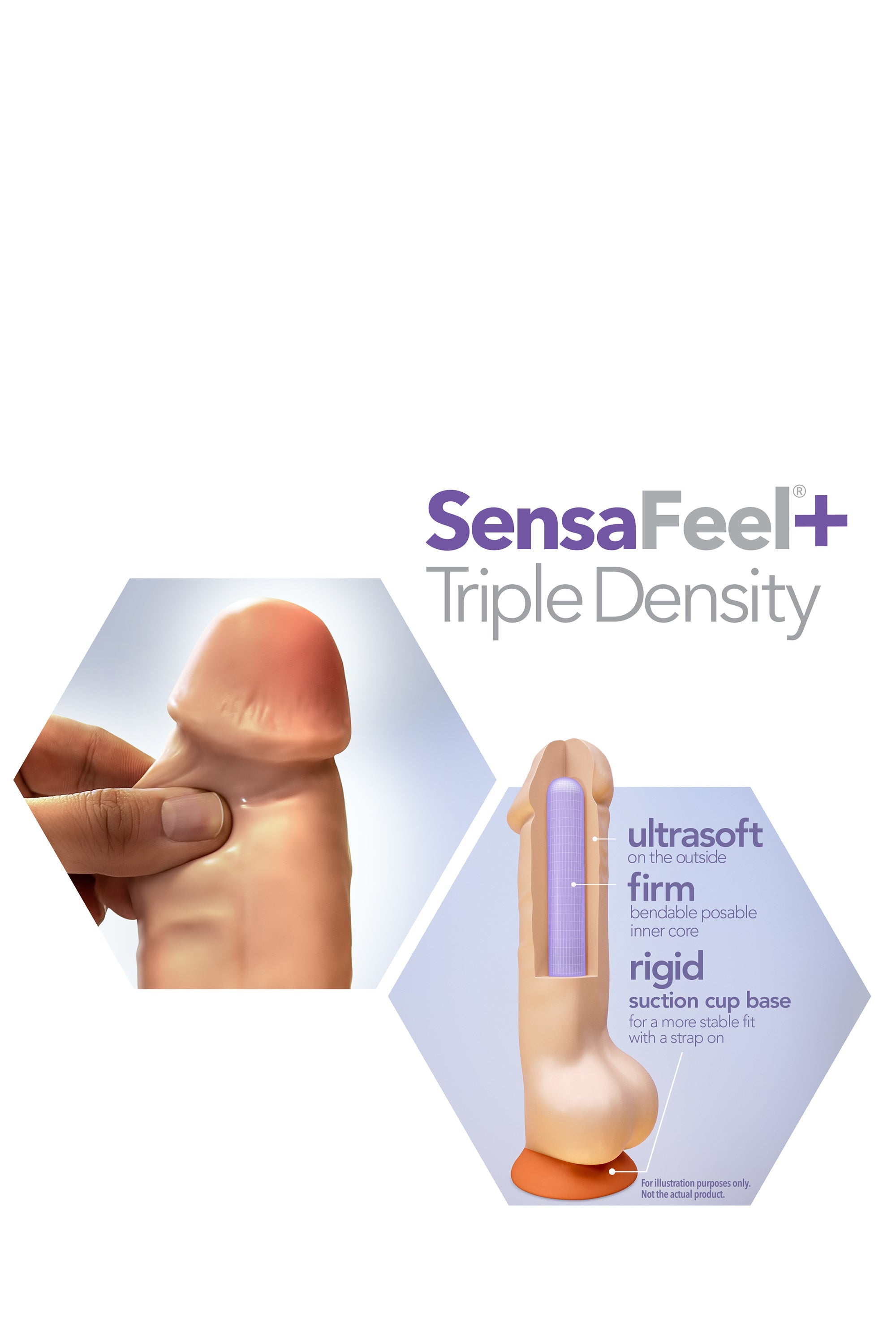 DR. SKIN PLUS DILDO POSABILE DA 5 POLLICI VANIGLIA