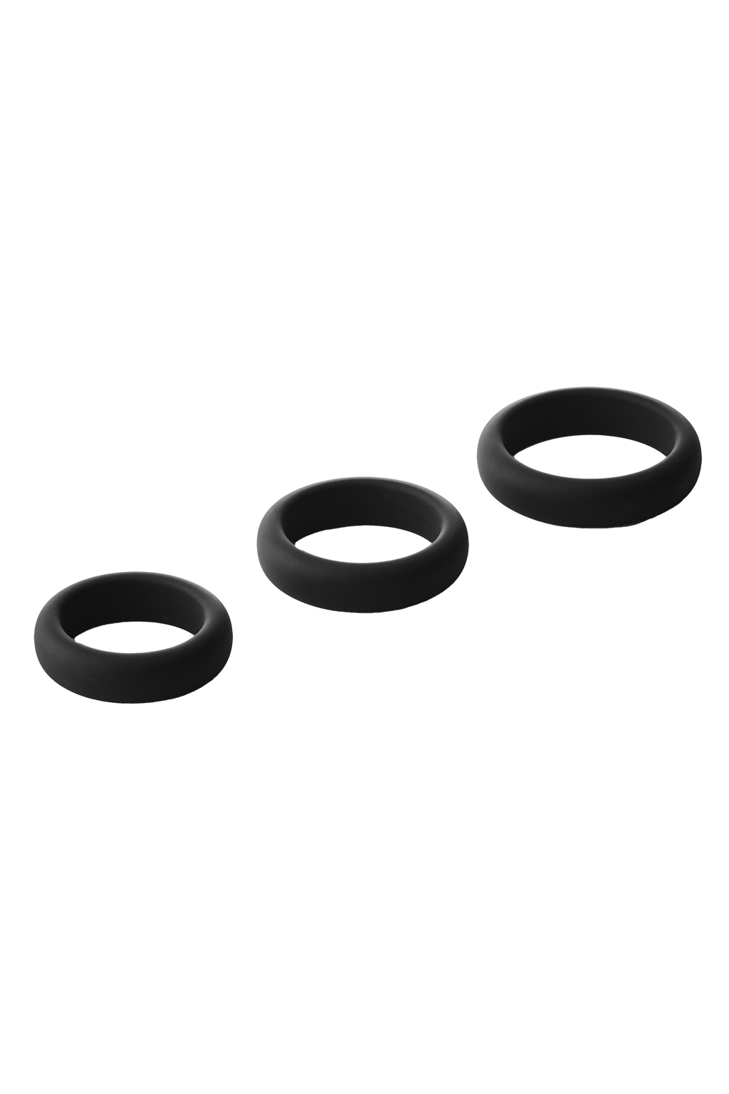 Confezione di anelli per pene in silicone liscio Ramrod