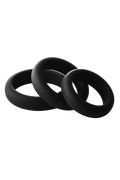 Confezione di anelli per pene in silicone liscio Ramrod