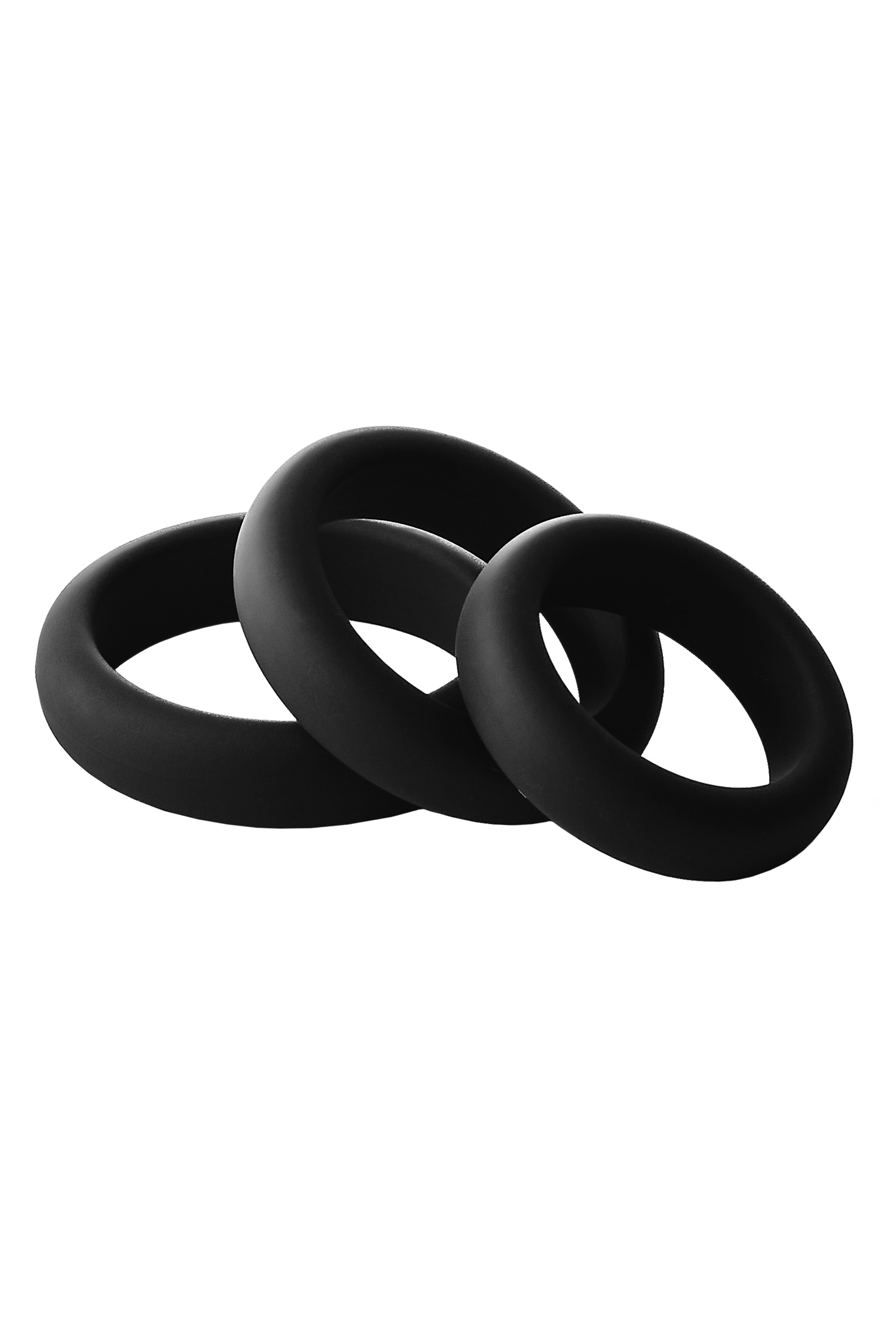 Confezione di anelli per pene in silicone liscio Ramrod