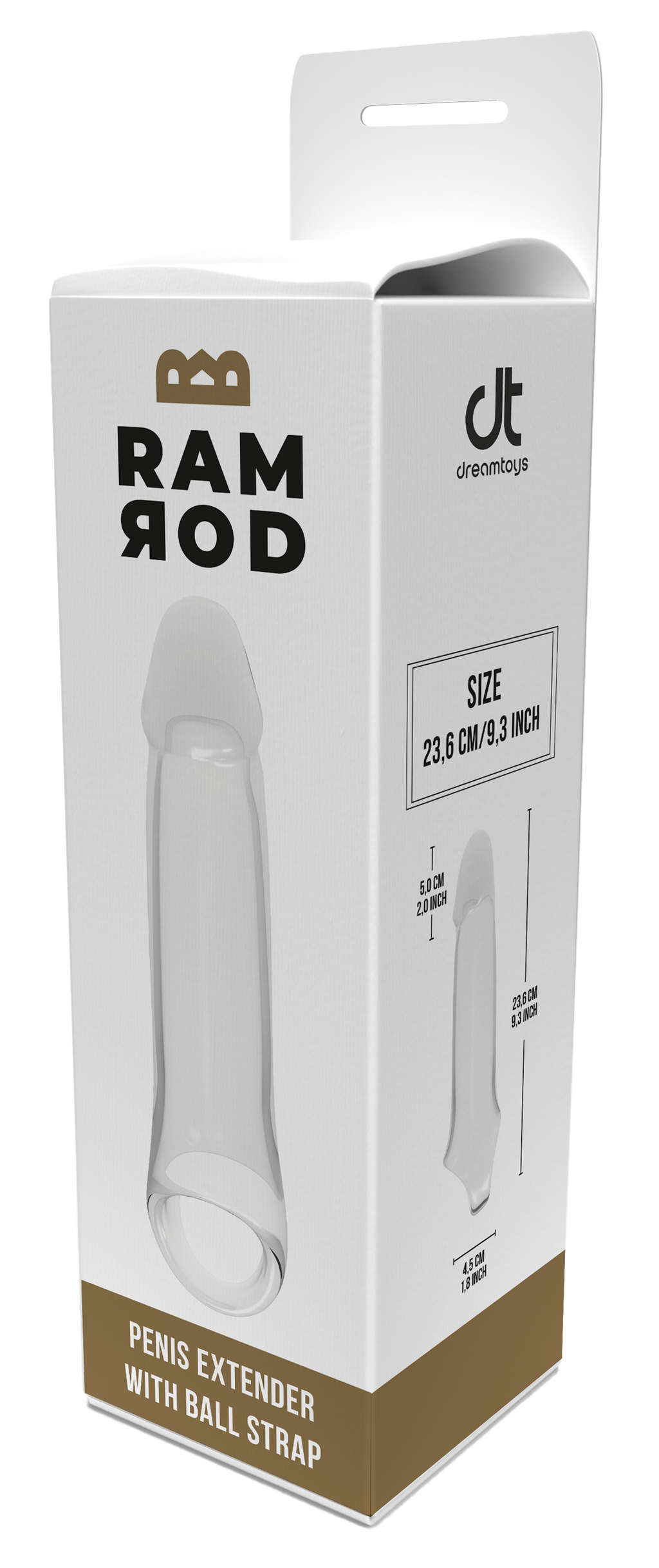 ESTENSORE RAMROD DA 8,8 POLLICI CON CINGHIA A SFERA