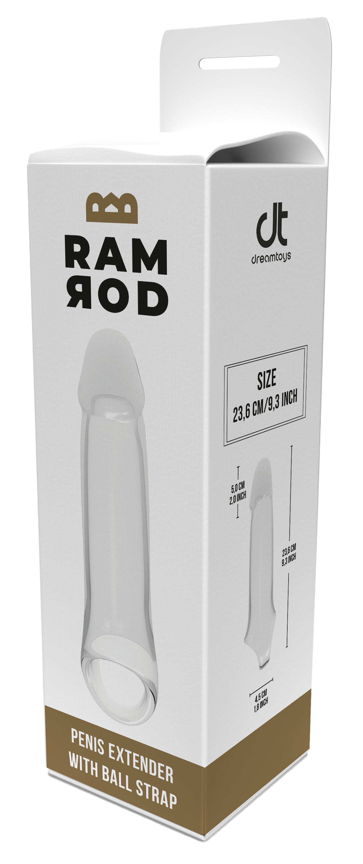 ESTENSORE RAMROD DA 8,8 POLLICI CON CINGHIA A SFERA