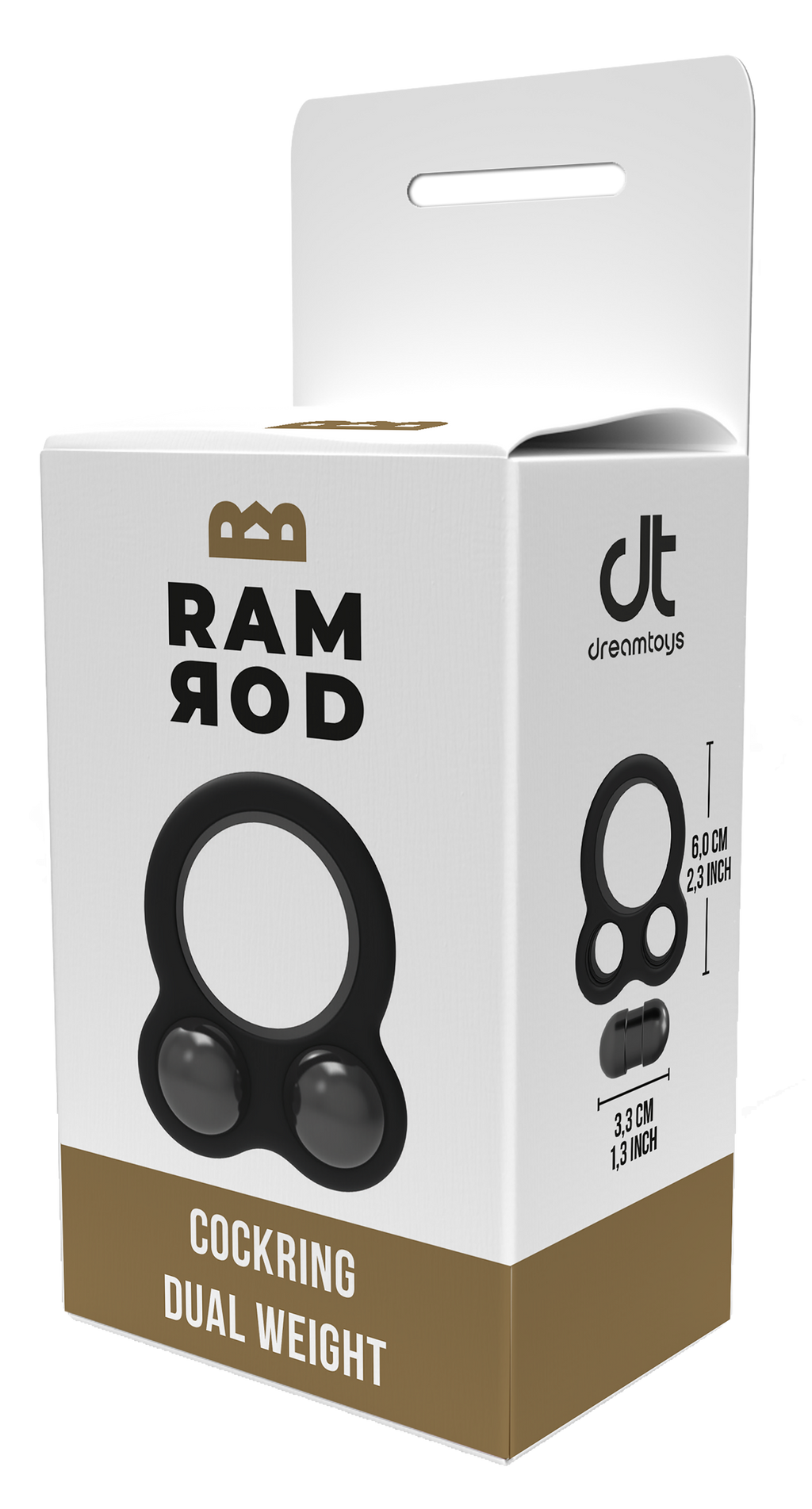 ANELLO PER IL PENE RAMROD DOPPIO PESO
