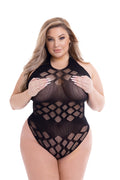 BODY BACI JACQUARD NERO, QS