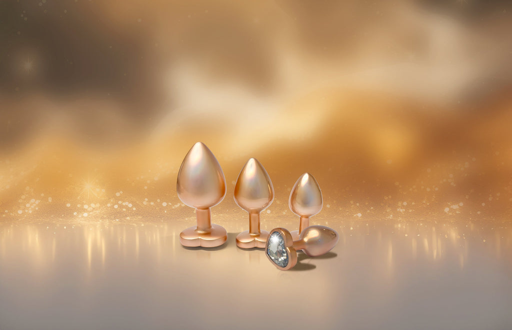 Tappo piccolo in oro perlato scintillante