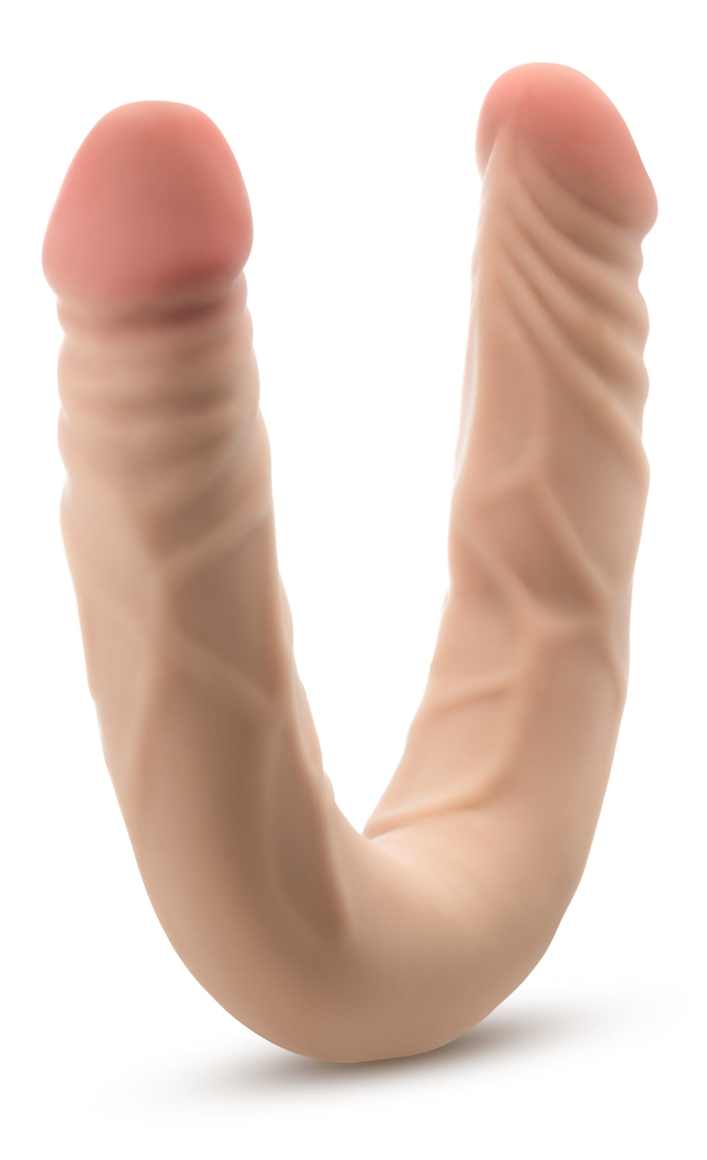 DR. SKIN PLUS 14" DOPPIO DONG POSABILE BEIGE