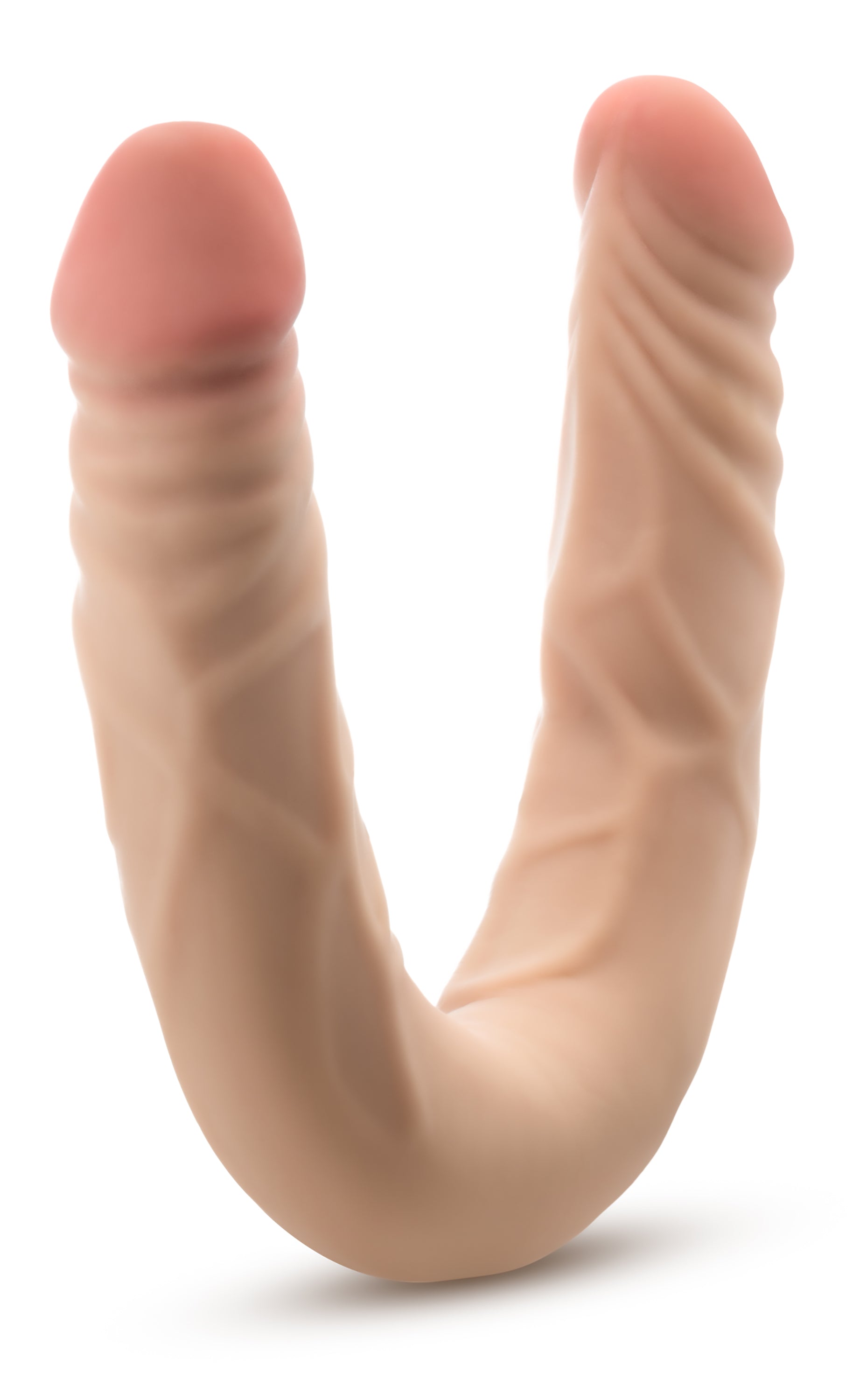 DR. SKIN PLUS 14" DOPPIO DONG POSABILE BEIGE