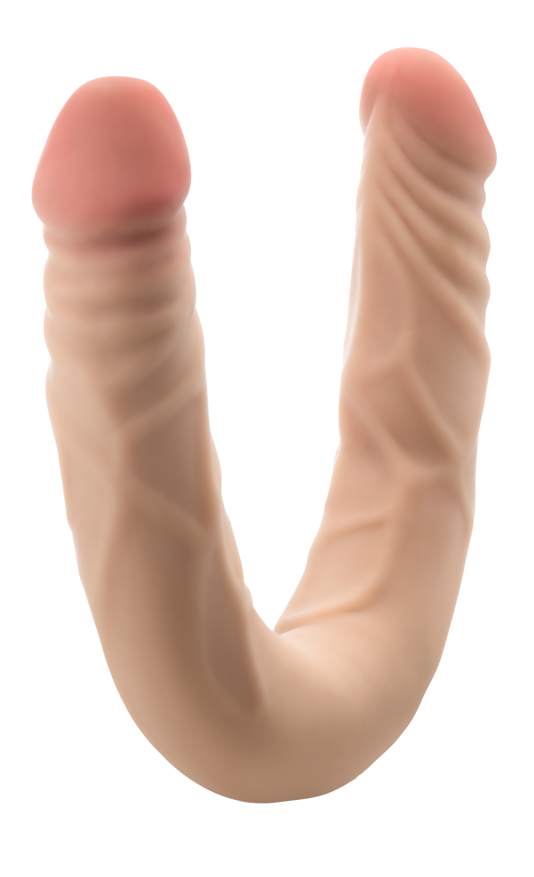 DR. SKIN PLUS 14" DOPPIO DONG POSABILE BEIGE