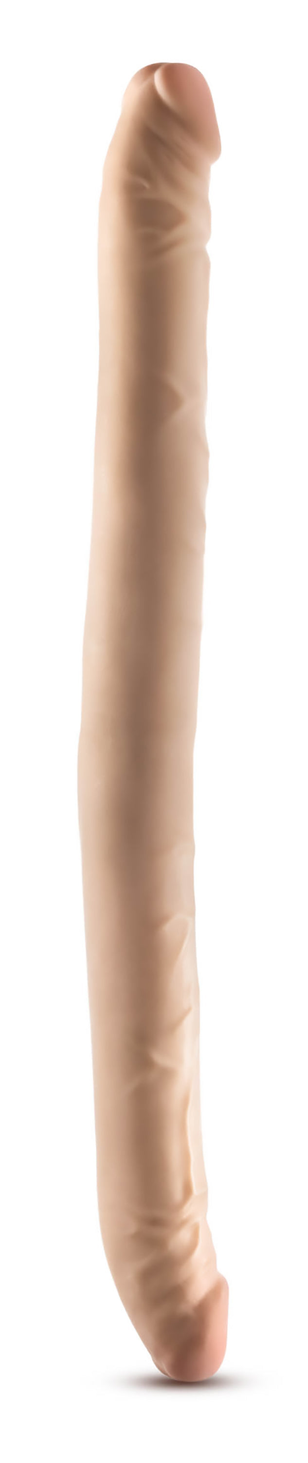 DR. SKIN PLUS 16.5" DOPPIO DONG POSIZIONABILE BEIGE