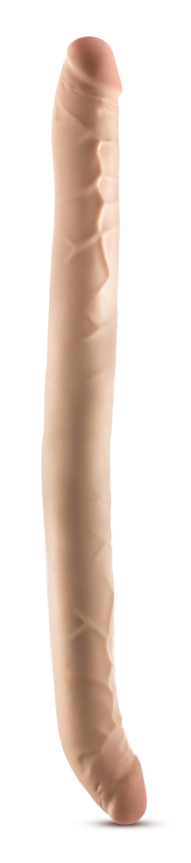 DR. SKIN PLUS 16.5" DOPPIO DONG POSIZIONABILE BEIGE