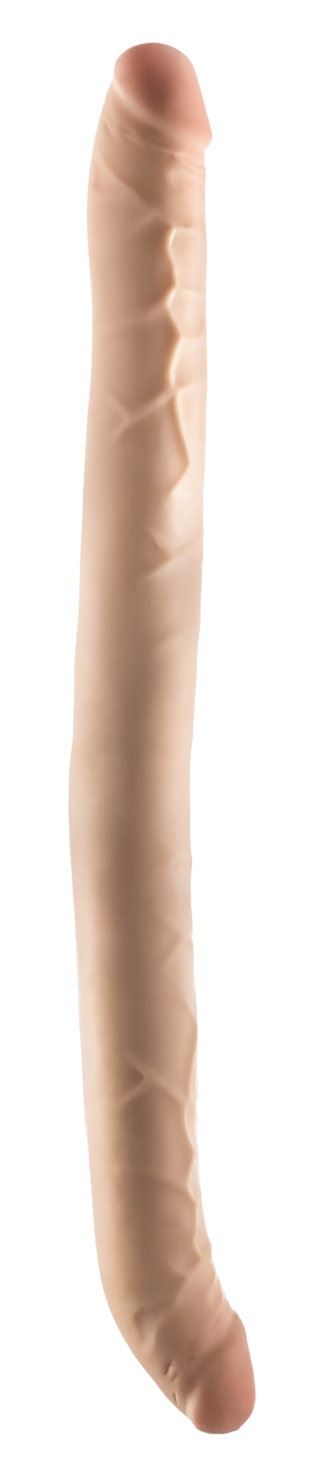 DR. SKIN PLUS 16.5" DOPPIO DONG POSIZIONABILE BEIGE