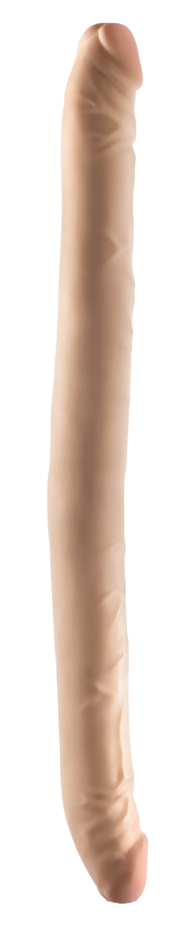 DR. SKIN PLUS 16.5" DOPPIO DONG POSIZIONABILE BEIGE