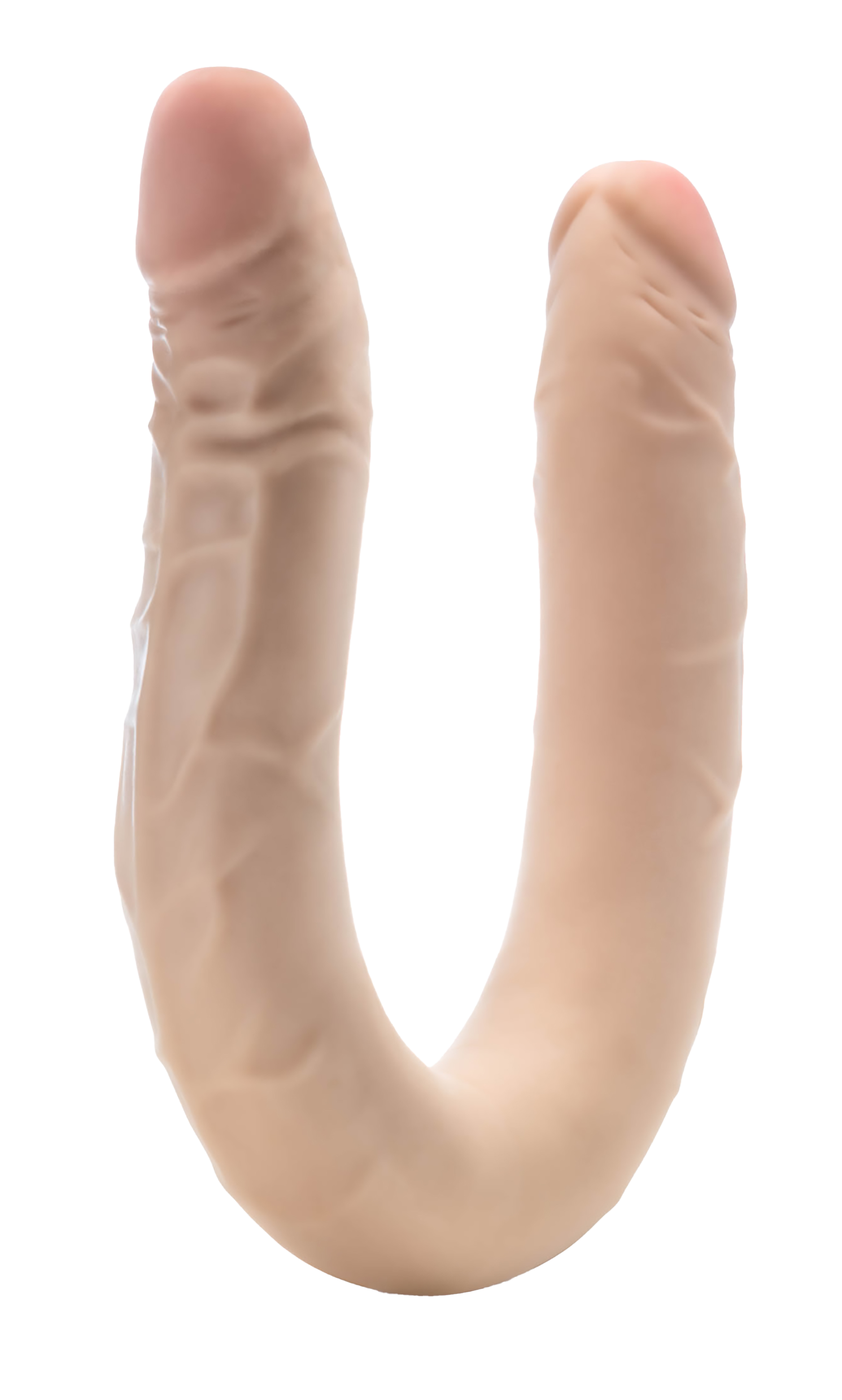 DR. SKIN PLUS 16.5" DOPPIO DONG POSIZIONABILE BEIGE
