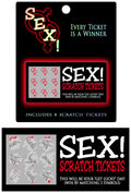 SEX! BIGLIETTI GRATTA E VINCI