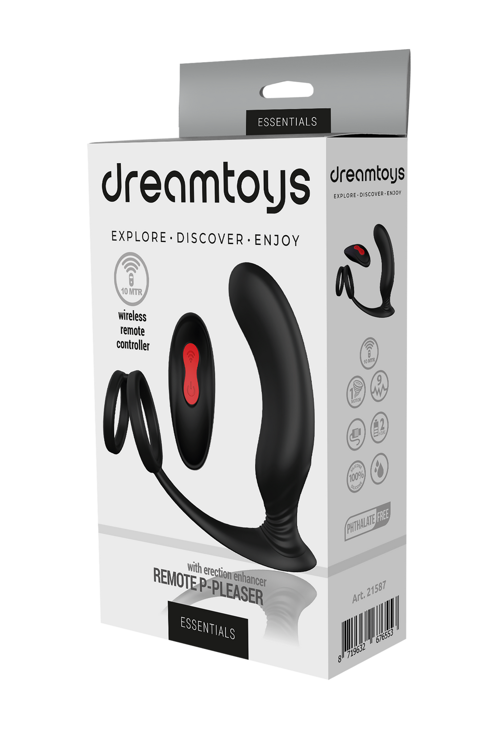 TELECOMANDO ESSENTIALS P-PLEASER NERO