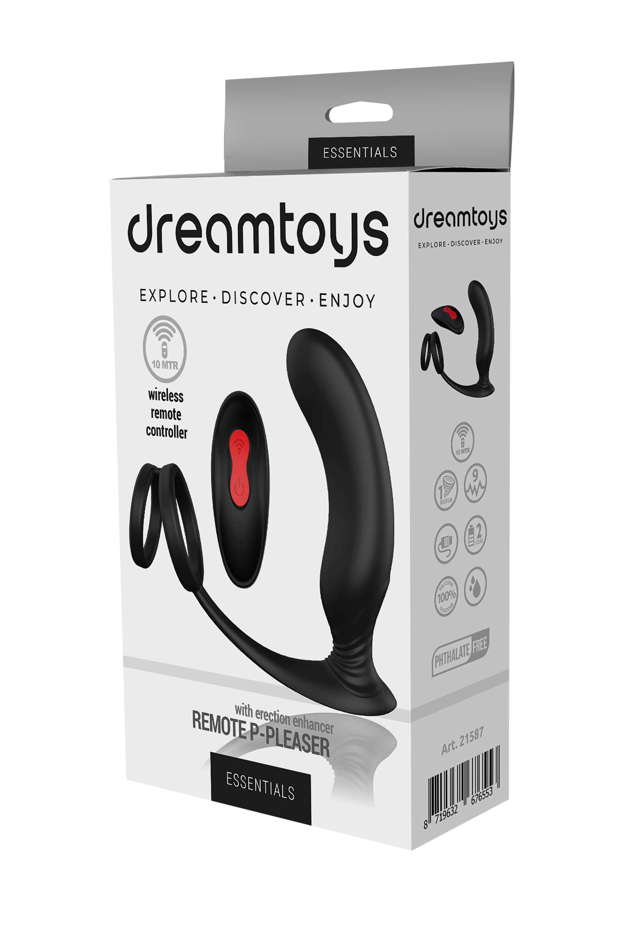 TELECOMANDO ESSENTIALS P-PLEASER NERO
