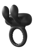 ANELLO PER IL PENE VIBRANTE RAMROD RABBIT NERO