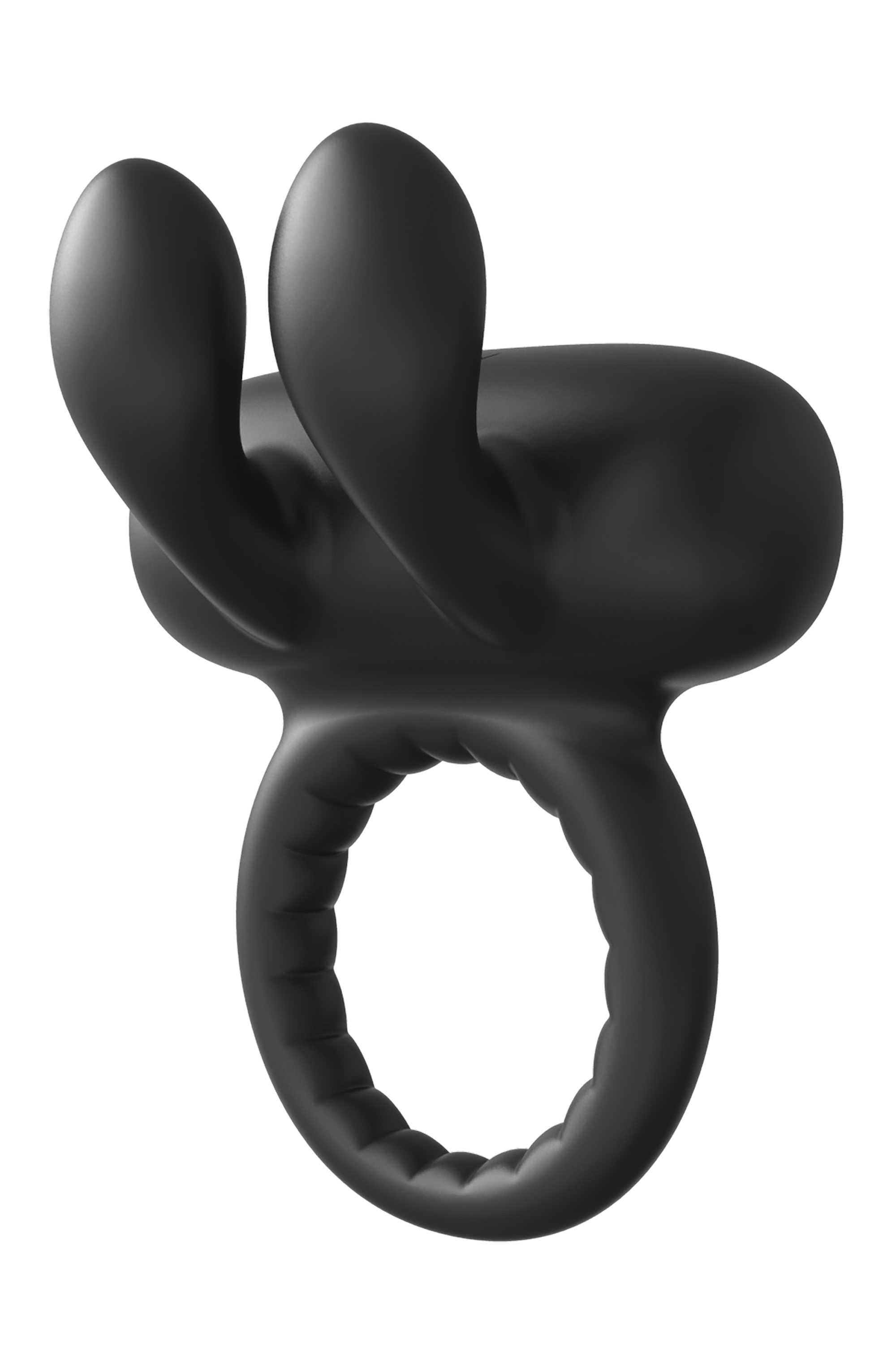 ANELLO PER IL PENE VIBRANTE RAMROD RABBIT NERO