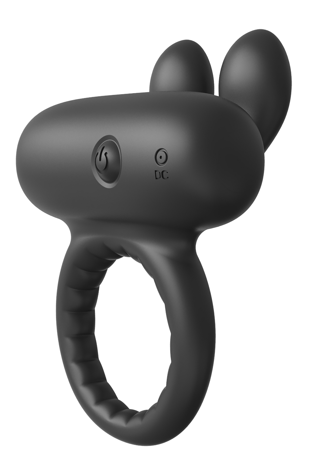 ANELLO PER IL PENE VIBRANTE RAMROD RABBIT NERO