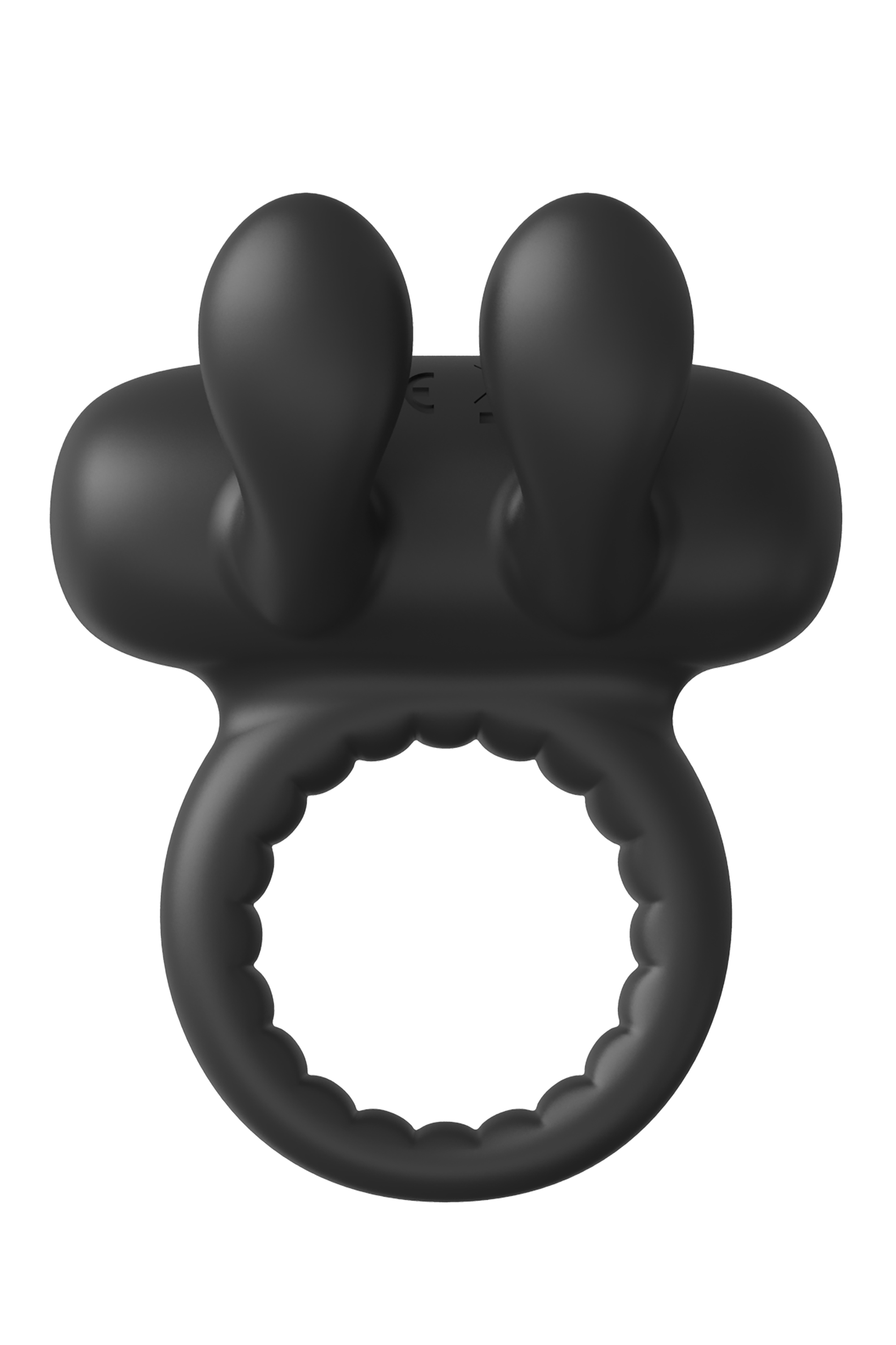 ANELLO PER IL PENE VIBRANTE RAMROD RABBIT NERO