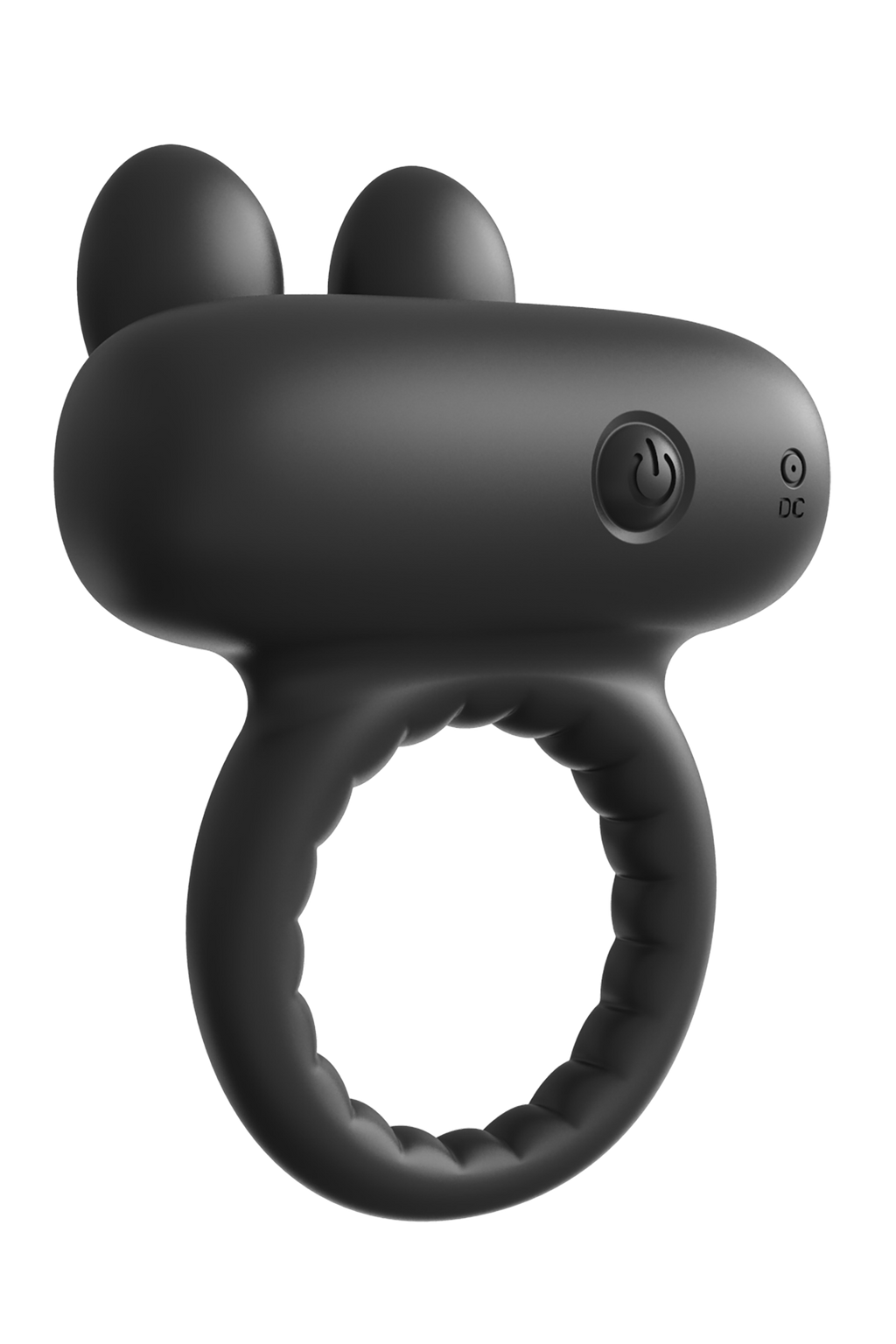 ANELLO PER IL PENE VIBRANTE RAMROD RABBIT NERO