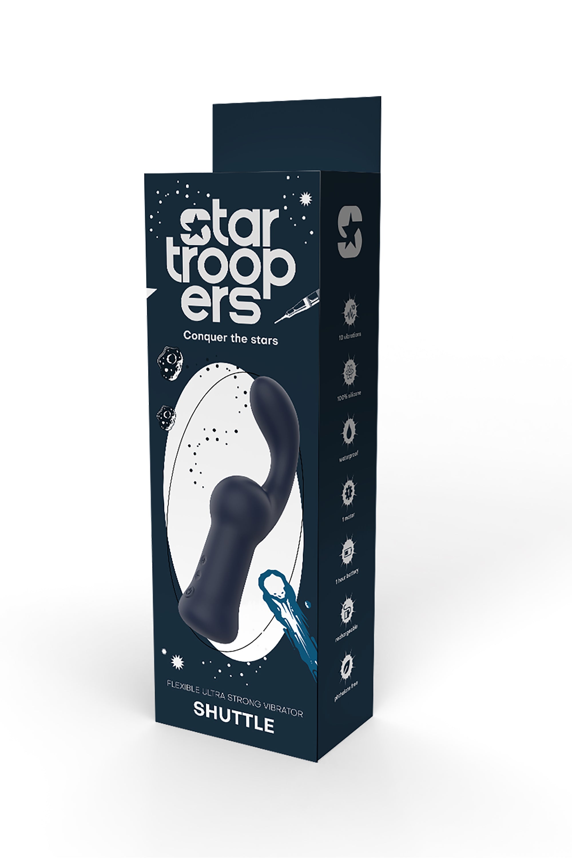 VIBRATORE STARTROOPERS SHUTTLE STRONG P-SPOT