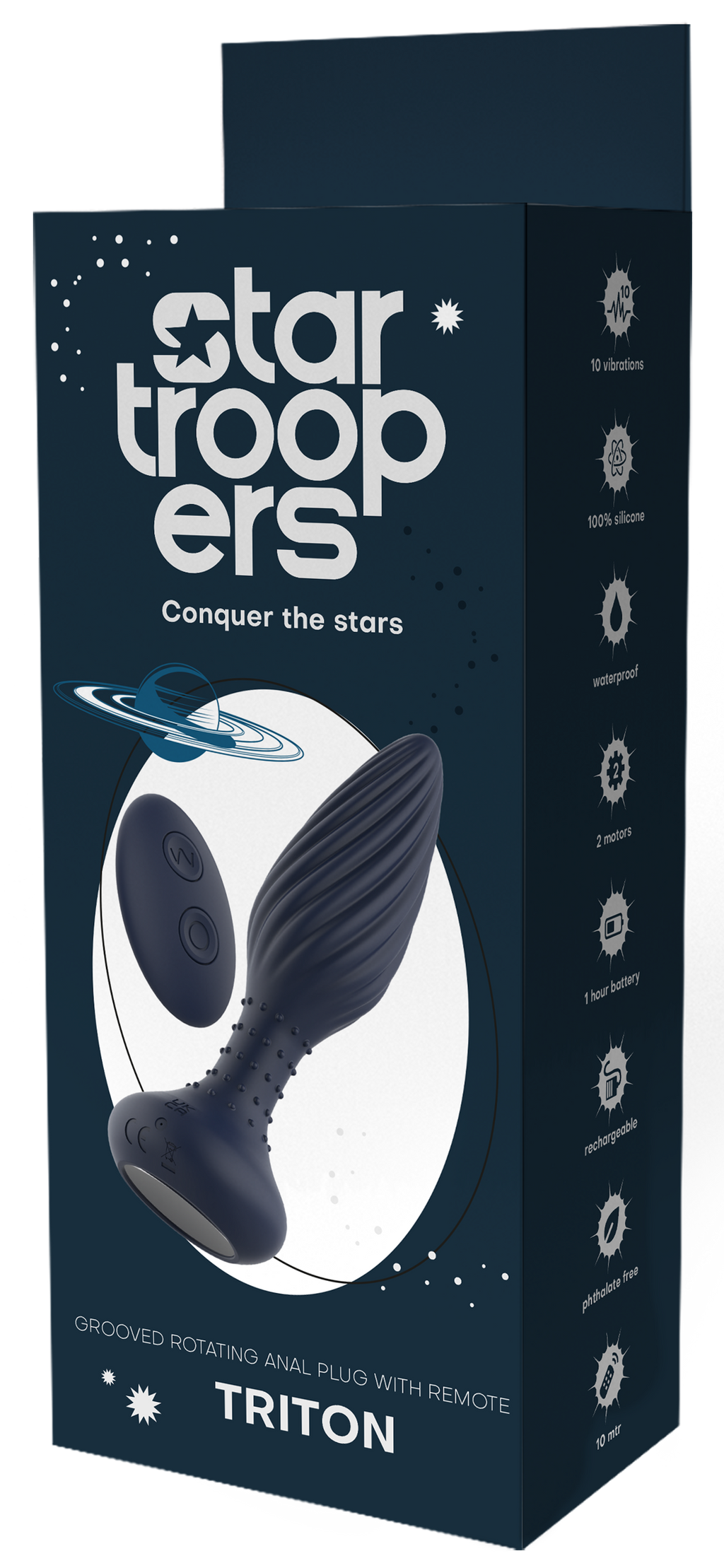 PLUG ANALE VIBRANTE STARTROOPERS TRITON