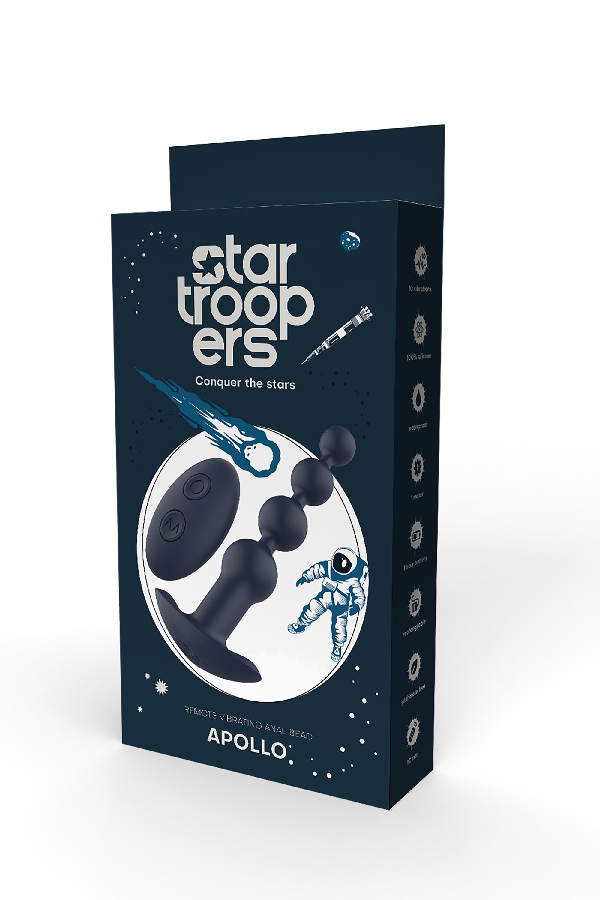 PERLA ANALE VIBRANTE REMOTA STARTROOPERS APOLLO