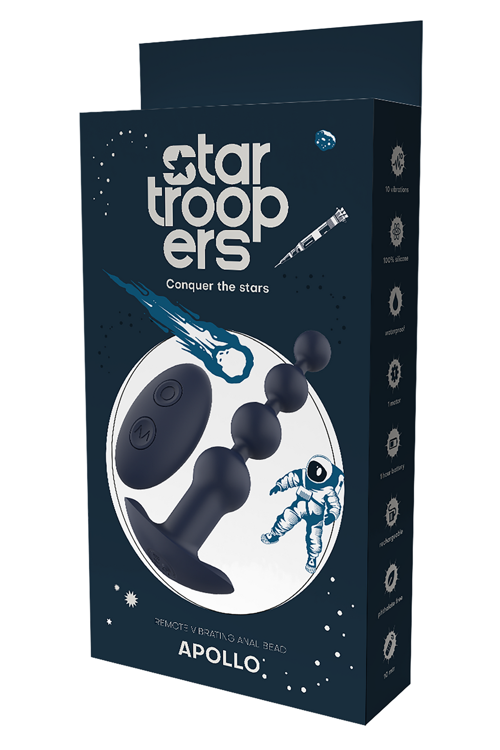 PERLA ANALE VIBRANTE REMOTA STARTROOPERS APOLLO