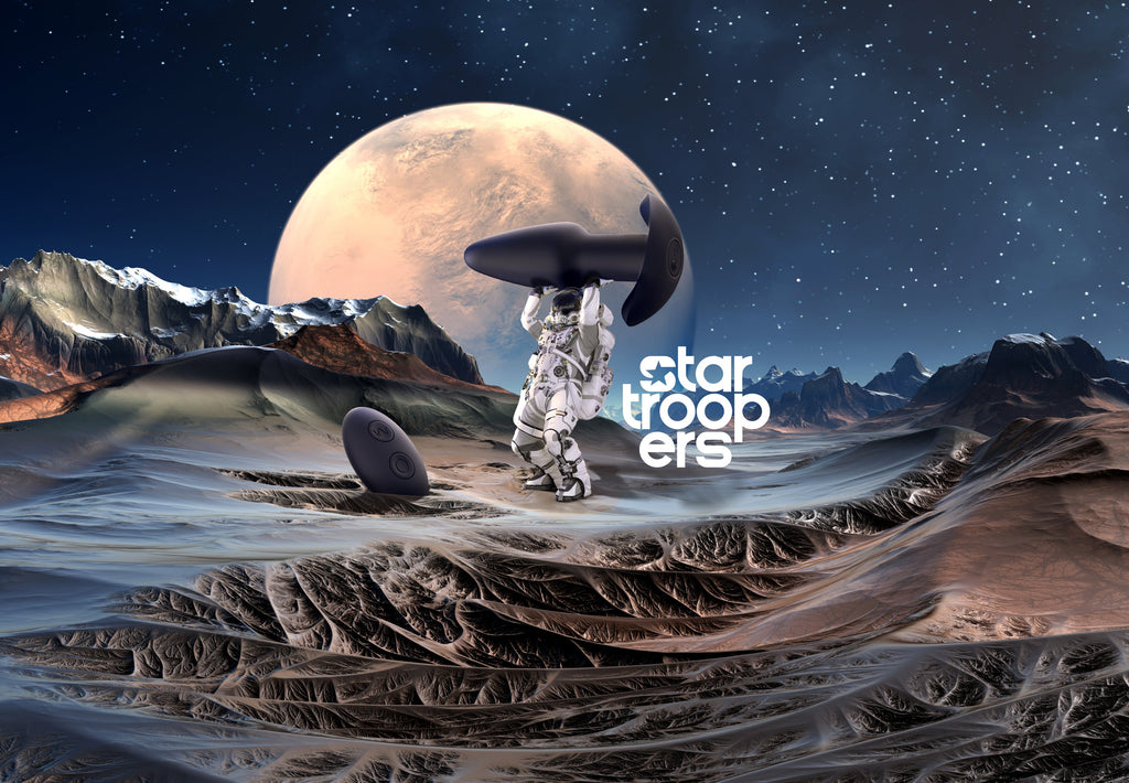 STARTROOPERS PLUTO PLUG ANALE VIBRANTE CON TELECOMANDO