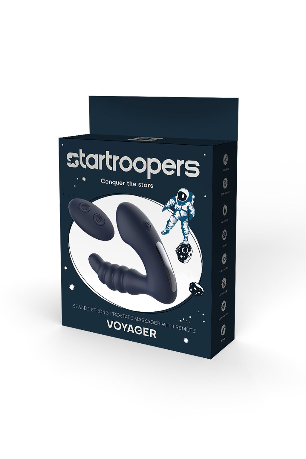 Massaggiatore prostatico Startroopers Voyager con telecomando