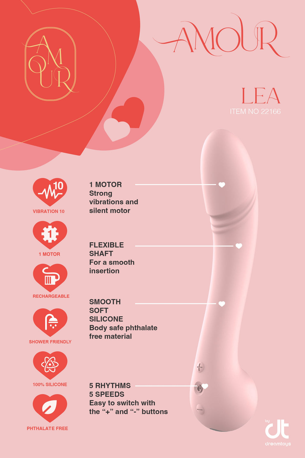AMOUR VIBE FLESSIBILE LEA