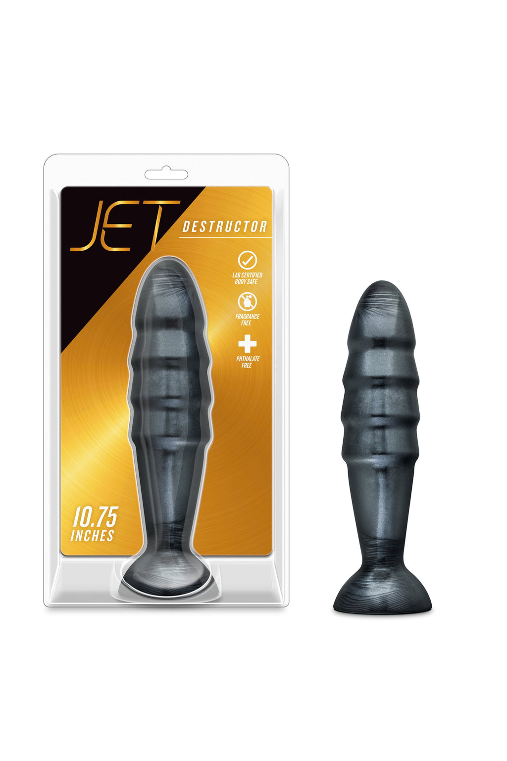 JET DESTRUCTOR CARBON NERO METALLIZZATO