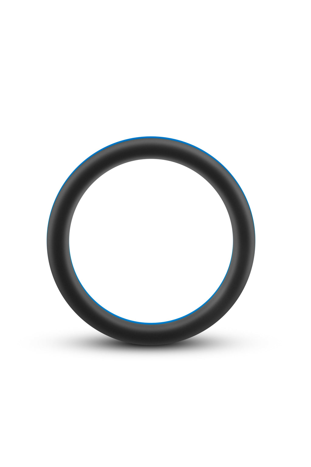 ANELLO PER IL PENE GO PRO IN SILICONE PERFORMANCE NERO/BLU