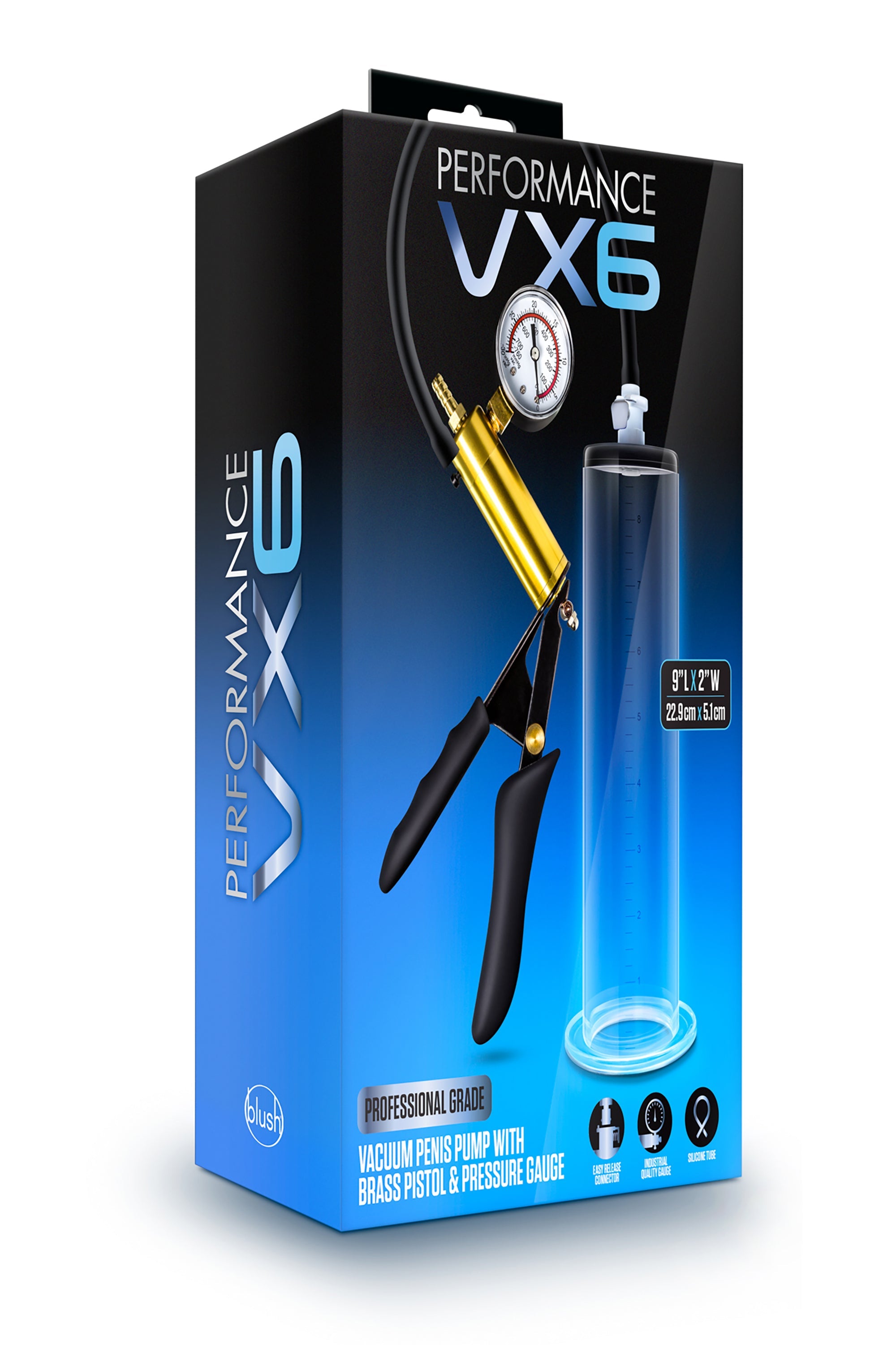POMPA PER PENE A VUOTO PERFORMANCE VX6 TRASPARENTE