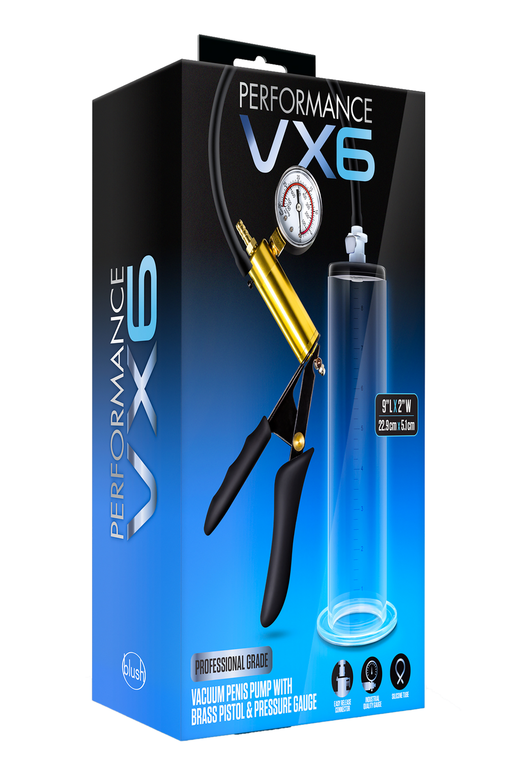 POMPA PER PENE A VUOTO PERFORMANCE VX6 TRASPARENTE