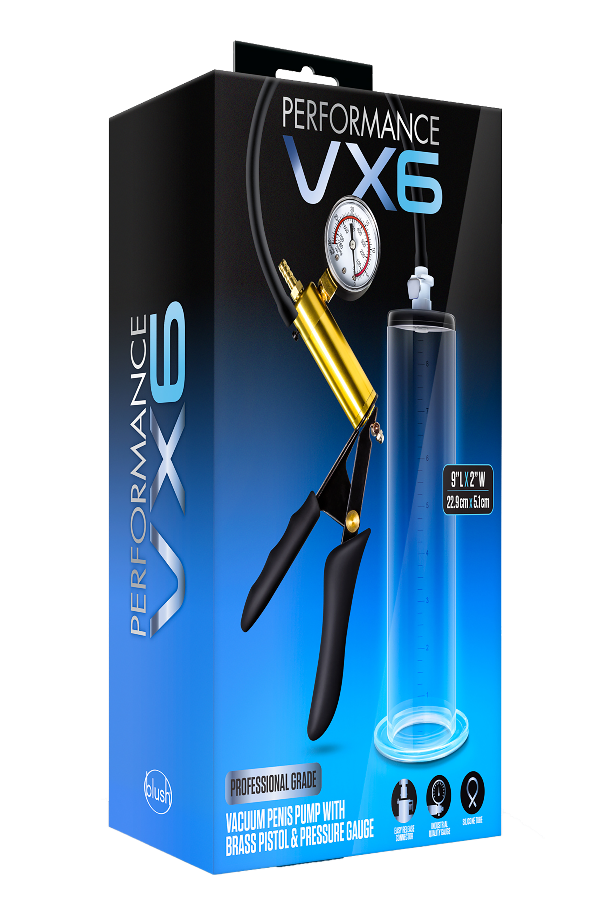 POMPA PER PENE A VUOTO PERFORMANCE VX6 TRASPARENTE