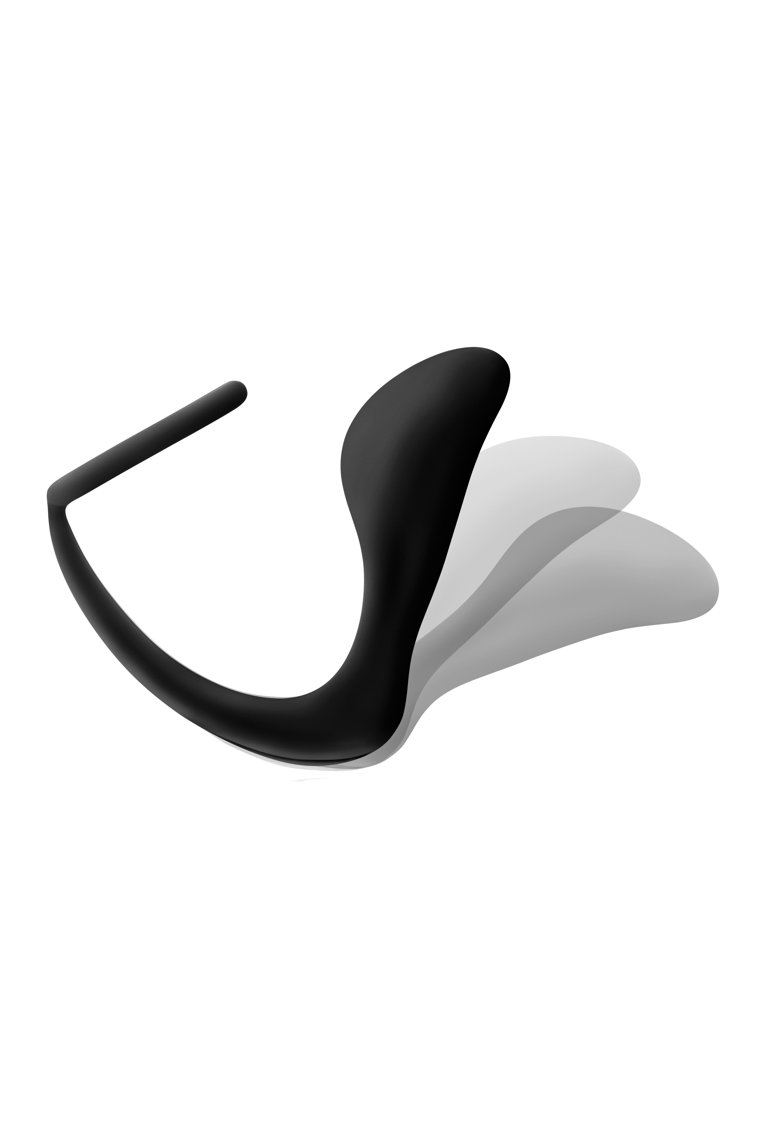 ANELLO PER IL PENE PLATINO ANAL ADVENTURES NERO