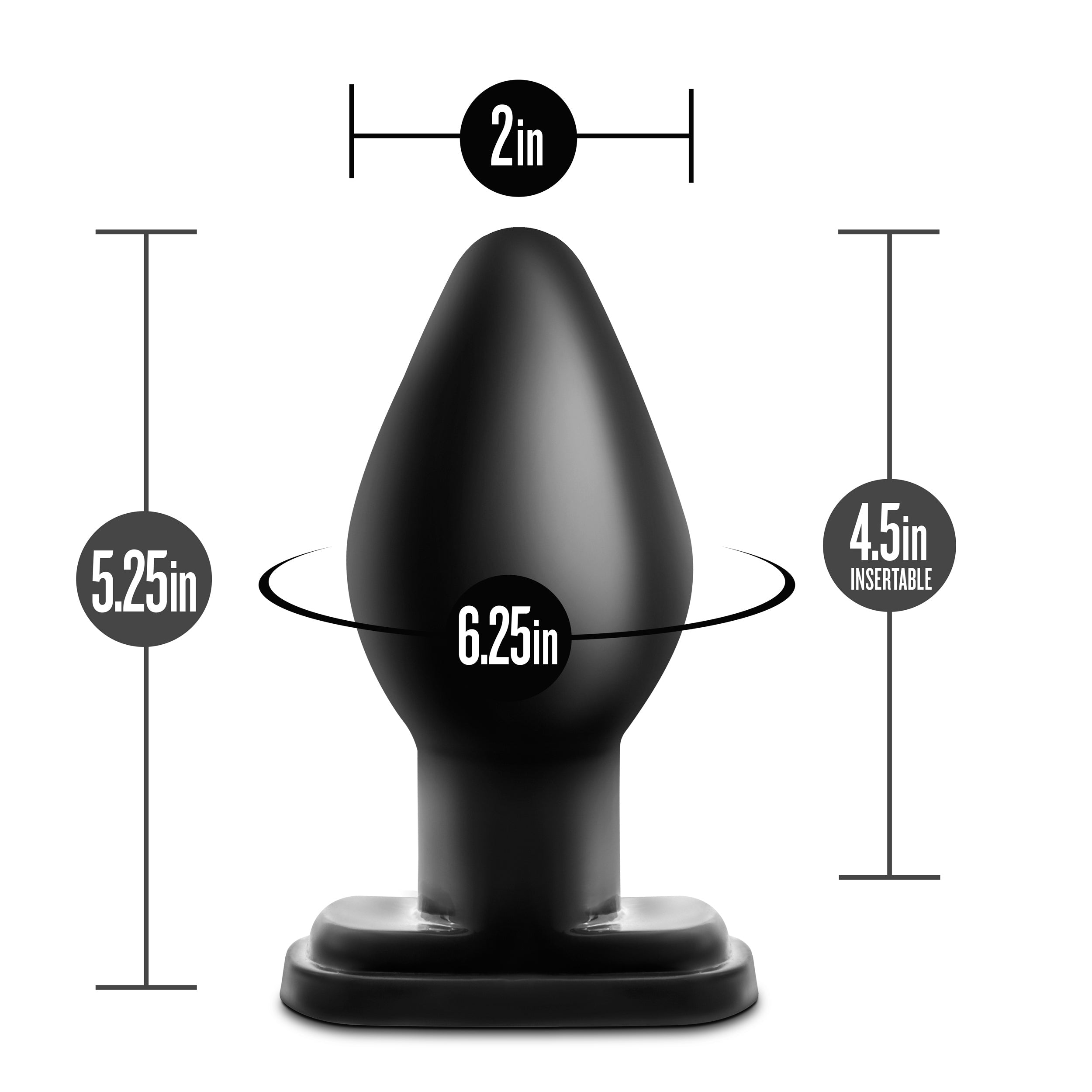 AVVENTURE ANALI XL PLUG NERO