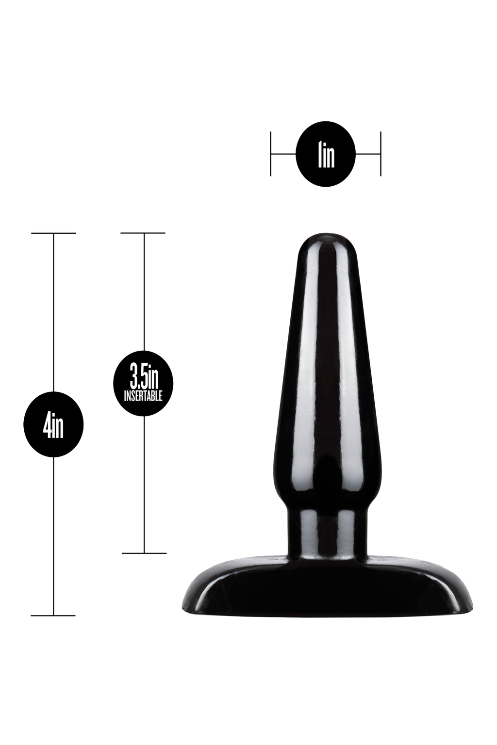 KIT PLUG BASE AVVENTURE ANALI NERO