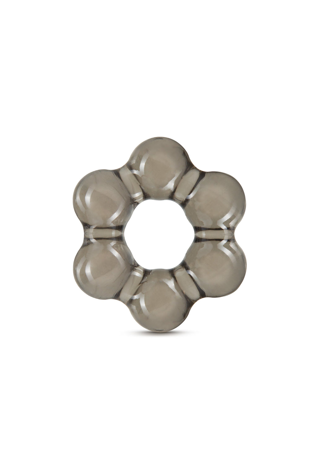ANELLO PER IL PENE CON PERLINE SPESSE STAY HARD NERO