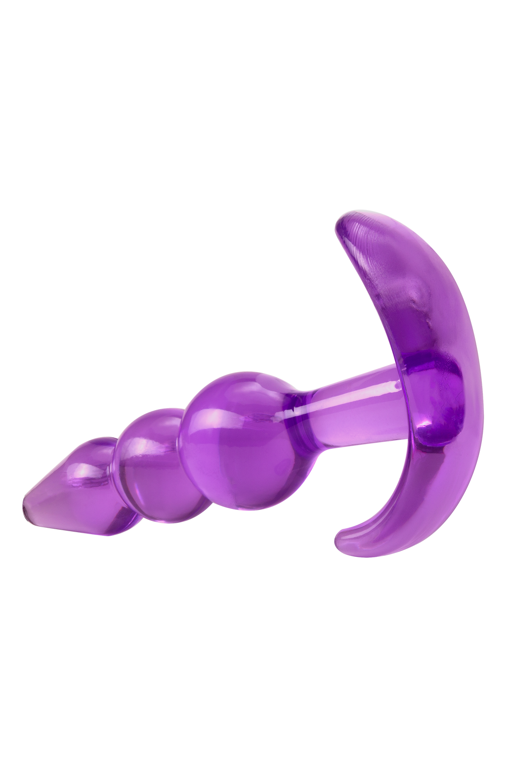 B YOURS PLUG ANALE A TRIPLA PERLA VIOLA